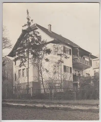 (F25896) Orig. Foto Mehrfamilien-Wohnhaus in Jena 1927
