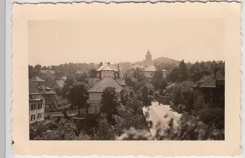 (F25832) Orig. Foto Eisenach, Partie m. Burschenschaftsdenkmal 1934