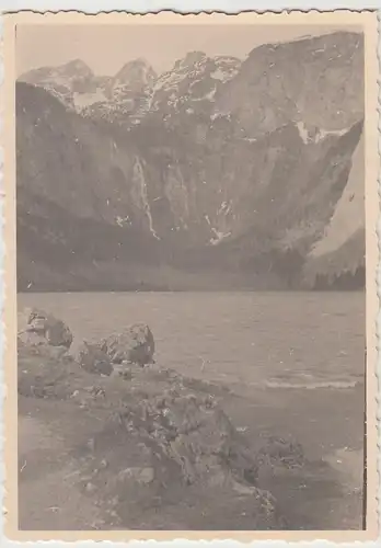 (F25573) Orig. Foto Partie am Hintersee 1934