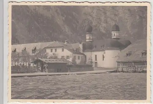 (F25567) Orig. Foto St. Bartholomä am Königsee 1934