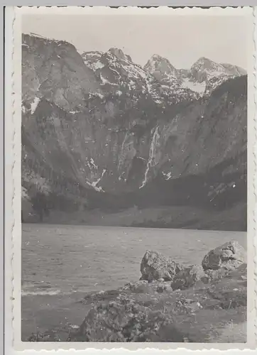 (F25563) Orig. Foto Partie am Königsee 1934