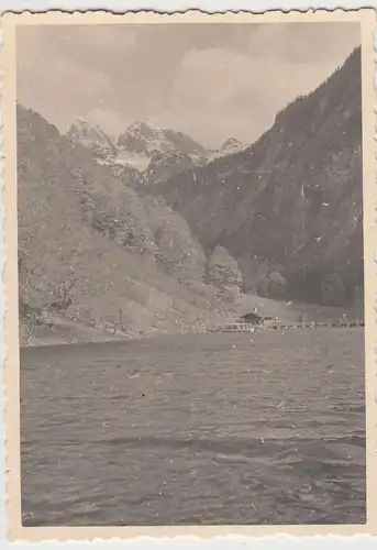 (F25562) Orig. Foto Partie am Königsee 1934