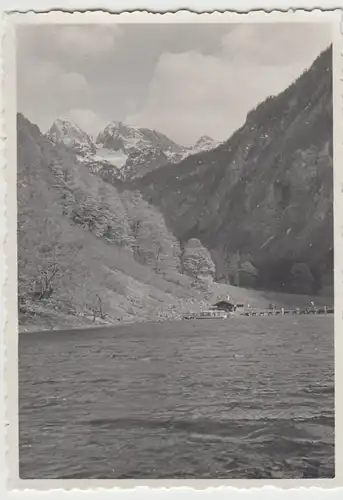 (F25561) Orig. Foto Partie am Königsee 1934