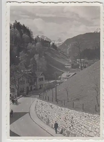 (F25560) Orig. Foto Berchtesgaden, Partie1934