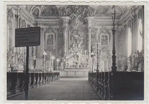 (F25547) Orig. Foto München, Inneres einer Kirche 1934