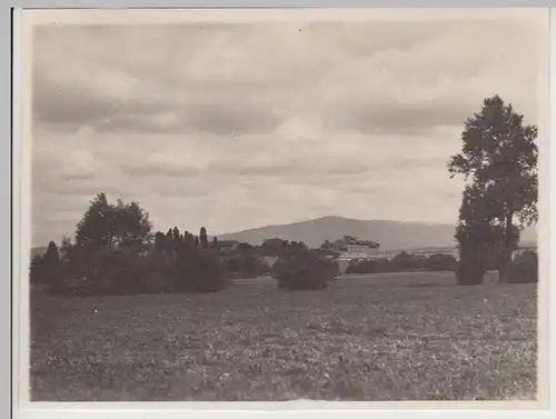 (F25400) Orig. Foto Partie am Fluss Nidda 1930er