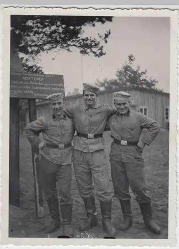 (F2540) Orig. Foto 2.WK, Angehörige der Arbeitsdienstabteilung 105/7, 1940er