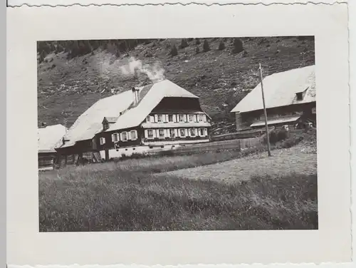 (F25387) Orig. Foto Menzenschwand, Gebäude 1931