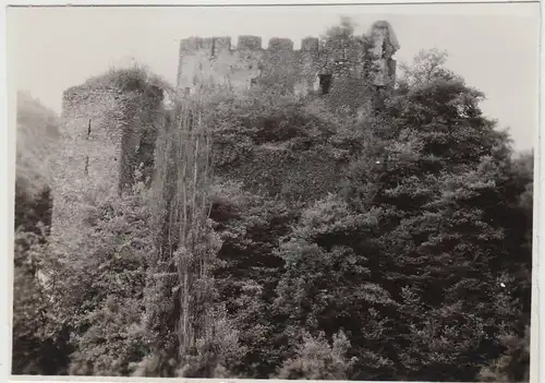 (F25374) Orig. Foto Balduinstein, Ruine 1929