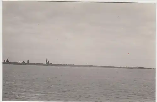 (F25128) Orig. Foto Stralsund, Panorama 1938