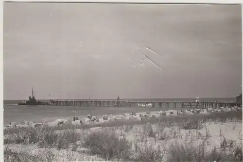 (F25123) Orig. Foto Zinnowitz, Seebrücke 1938