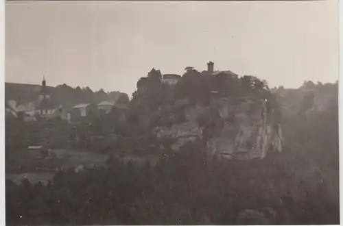 (F25096) Orig. Foto Burg Hohnstein (Sächsische Schweiz) 1937