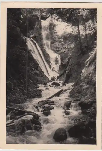 (F24690) Orig. Foto Nesslauer Wasserfall 1938