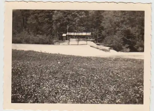 (F24683) Orig. Foto Traun-Wasserfall bei Siegsdorf 1938