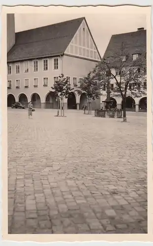 (F24646) Orig. Foto Freudenstadt, Marktplatz 1950er