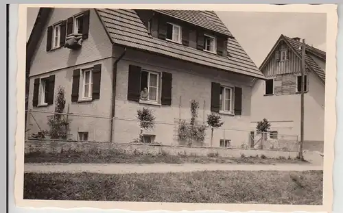 (F24642) Orig. Foto Röt (Baiersbronn), Unterkunftshaus, Pension 1956