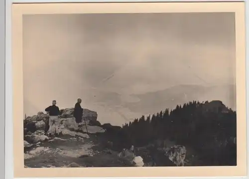 (F24627) Orig. Foto Bodenschneid, Blick auf den Tegernsee 1952