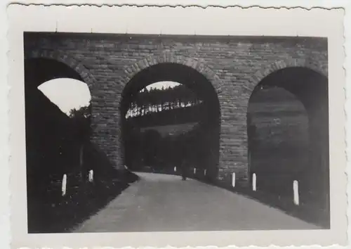 (F24401) Orig. Foto Paulinzella, Brücke 1936