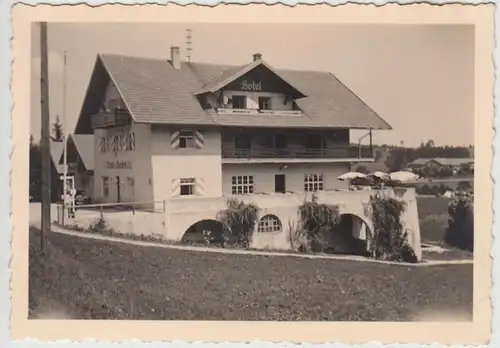 (F24261) Orig. Foto Weißensee (Füssen), Hotel 1938