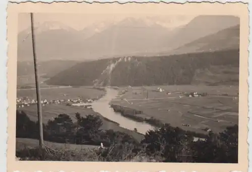 (F24246) Orig. Foto Landschaft Berge bei Innsbruck 1938