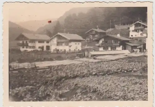 (F24233) Orig. Foto Bayrischzell, Siedlung 1937