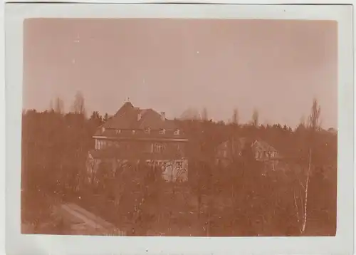 (F24099) Orig. Foto Haus, Villa von Seekamp aus gesehen 1920er