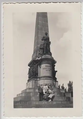 (F24026) Orig. Foto Wiesbaden, Herzog Adolph-Denkmal 1935