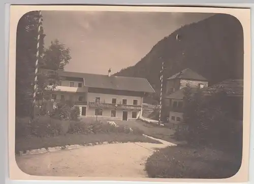 (F23988) Orig. Foto Erholungsheim Hallthurm, Oekonomiegebäude 1928