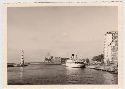 (F23976) Orig. Foto Malmö, Hafen 1956