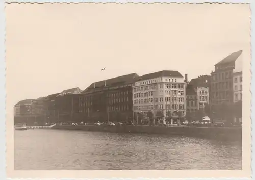 (F23935) Orig. Foto Hamburg, Binnenalster 1956