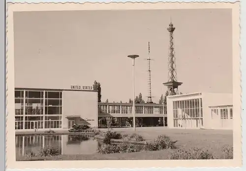 (F23906) Orig. Foto Berlin, Funkturm 1956