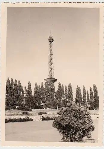 (F23905) Orig. Foto Berlin, Funkturm 1956