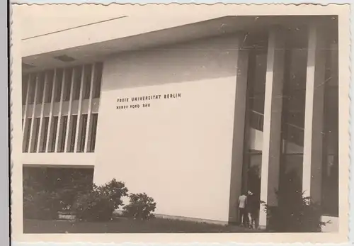 (F23904) Orig. Foto Berlin, Freie Universität, Henry Ford Bau 1956