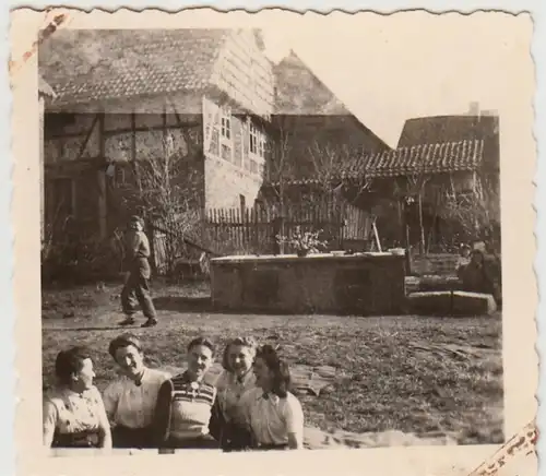 (F23888) Orig. Foto Immingerode, Damen im R.A.D.-Lager 1930er