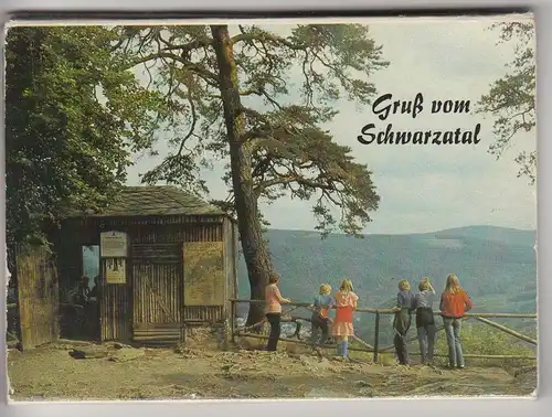 (F23841) Schwarzatal, Leporello m. 13 Fotodrucken 1986