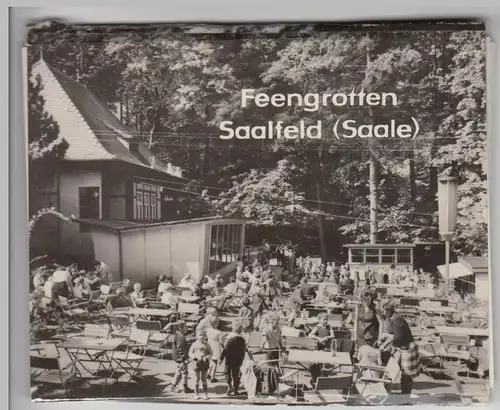 (F23832) Saalfeld, Feengrotten, Kauf-Fotos, 10 Stück m. Hülle 1974