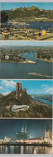 (F23830) Der Rhein, Leporello 24 Fotodrucke, nach 1945