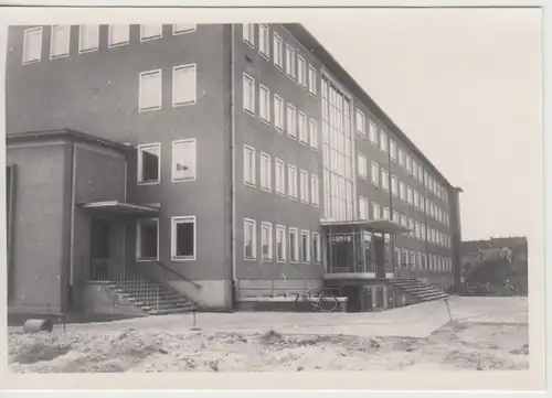 (F23810) Orig. Foto Leipzig, Neubau Poliklinik West 1960er