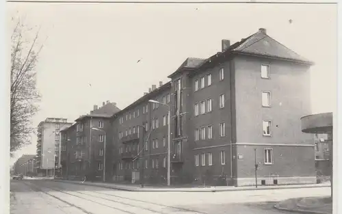 (F23795) Orig. Foto Leipzig, Wohnhäuser Arthur-Hoffmann-Straße 1960er
