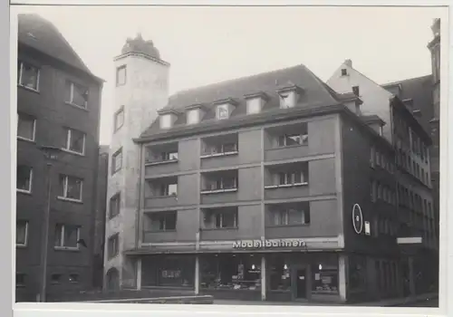 (F23782) Orig. Foto Leipzig, Modellbahnladen Burgstraße 1960er