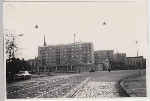 (F23768) Orig. Foto Leipzig, Wohnblocks Windmühlenstraße 1960er
