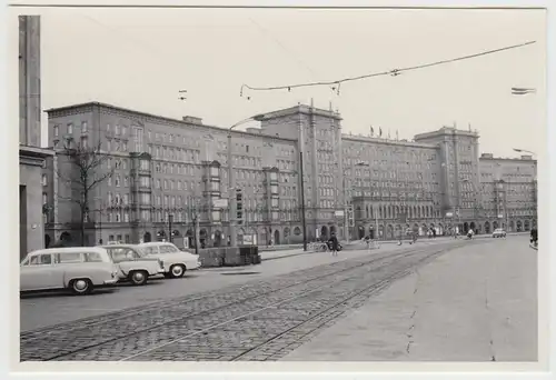 (F23763) Orig. Foto Leipzig, Ringgebäude Roßplatz 1960er