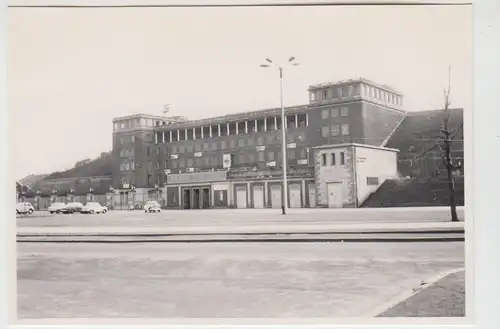 (F23749) Orig. Foto Leipzig, Sportforum, Hauptgebäude 1960er