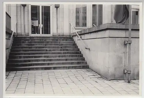 (F23738) Orig. Foto Leipzig, Oper Neubau, Eingang Georgiring 1960er