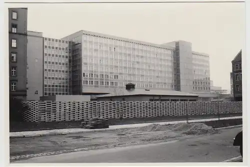 (F23719) Orig. Foto Leipzig, Hotel >Deutschland< Baustelle 1960er