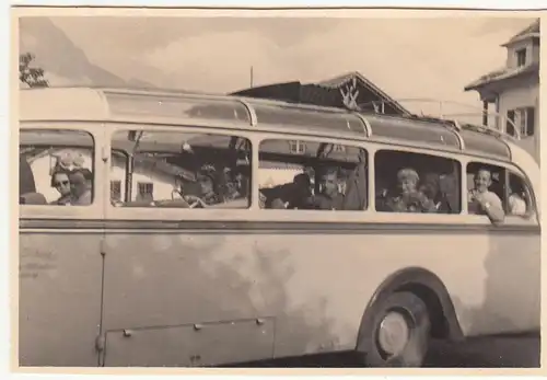 (F23598) Orig. Foto Kraftomnibus in Lermoos 1938