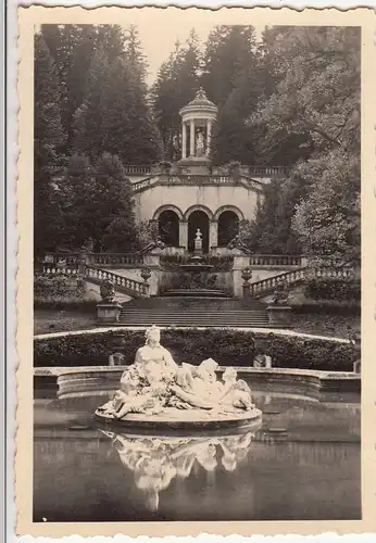 (F23589) Orig. Foto Schloss Linderhof 1938