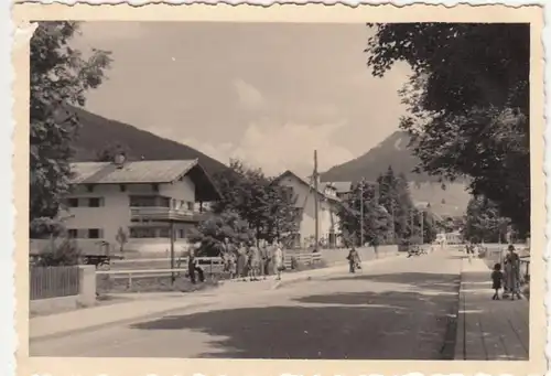 (F23562) Orig. Foto Oberammergau, Hauptstraße 1938