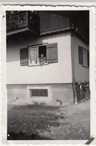 (F23558) Orig. Foto Oberammergau, Pension Thum i.d. Römergasse 9, 1938