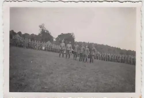 (F2346) Orig. Foto 2.WK Zeltlager bei Osnabrück, Musterung, 1940